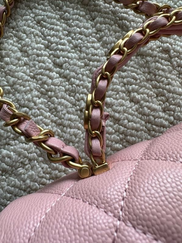 Сумка кожаная Chanel AS5701 20 см фото 2