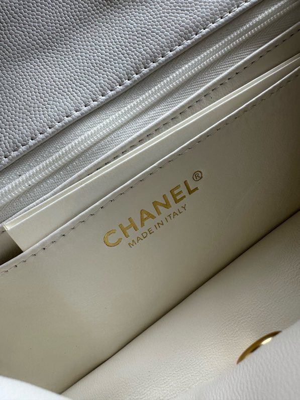 Сумка кожаная Chanel AS5701 20 см фото 2