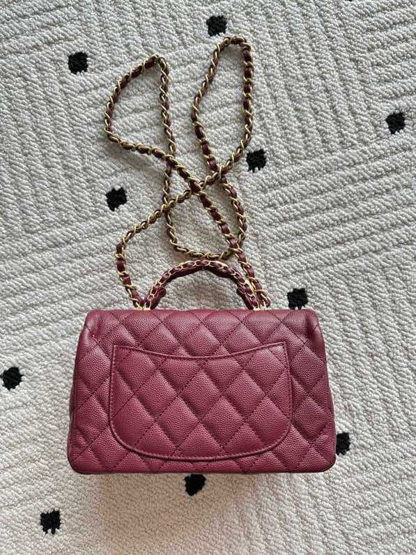 Сумка кожаная Chanel AS5701 20 см фото 3