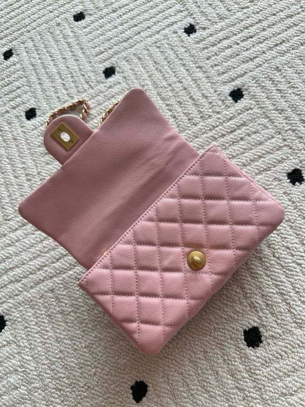 Сумка кожаная Chanel AS5701 20 см фото 3