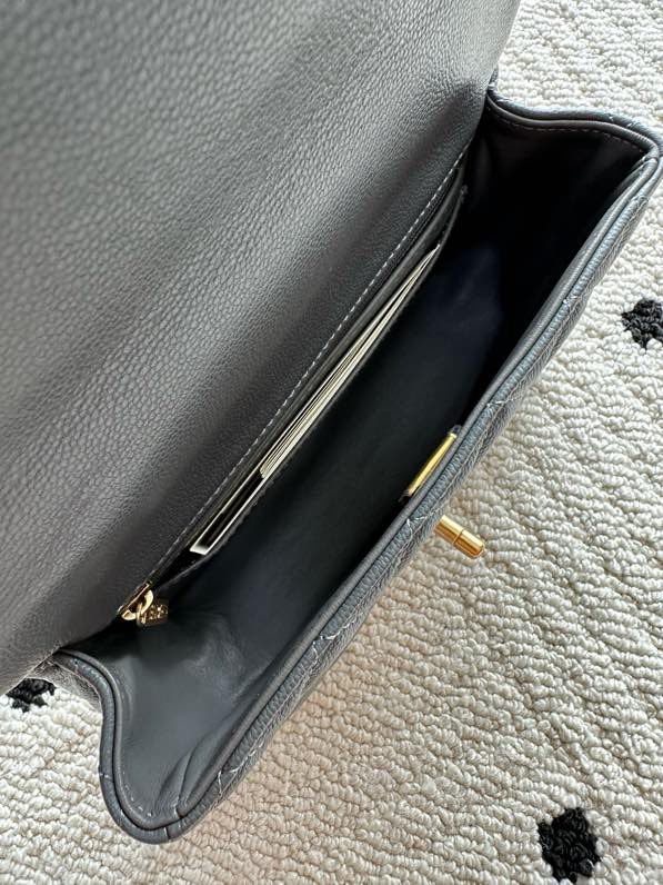 Сумка кожаная Chanel AS5701 20 см фото 3