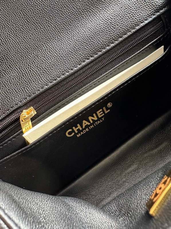 Сумка кожаная Chanel AS5701 20 см фото 3