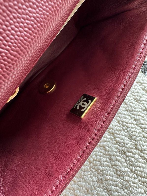 Сумка кожаная Chanel AS5701 20 см фото 4