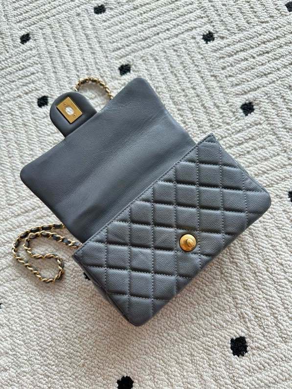 Сумка кожаная Chanel AS5701 20 см фото 4