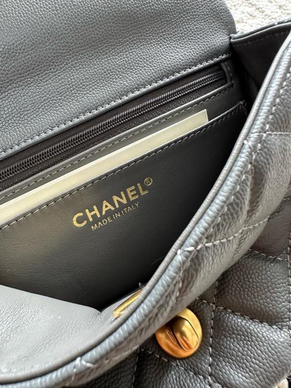 Сумка кожаная Chanel AS5701 20 см фото 5