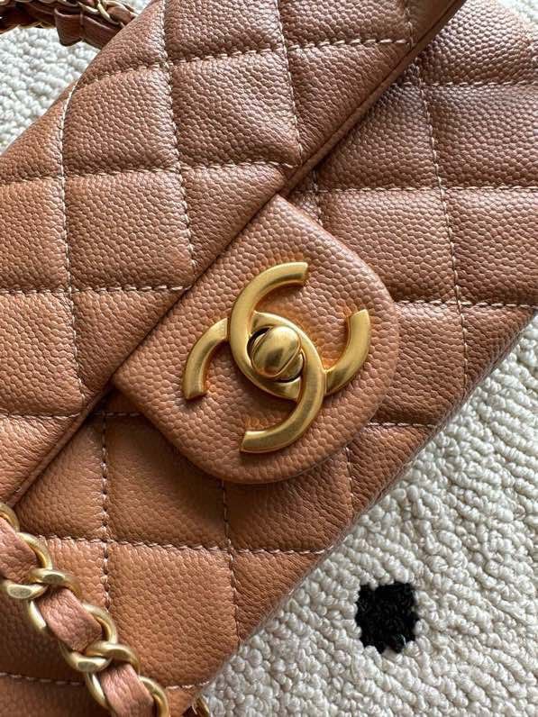 Сумка кожаная Chanel AS5701 20 см фото 5