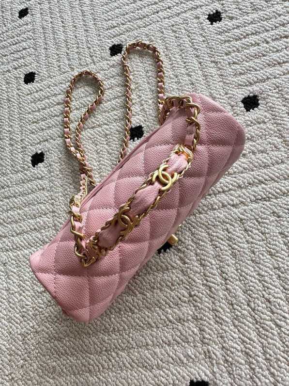 Сумка кожаная Chanel AS5701 20 см фото 6