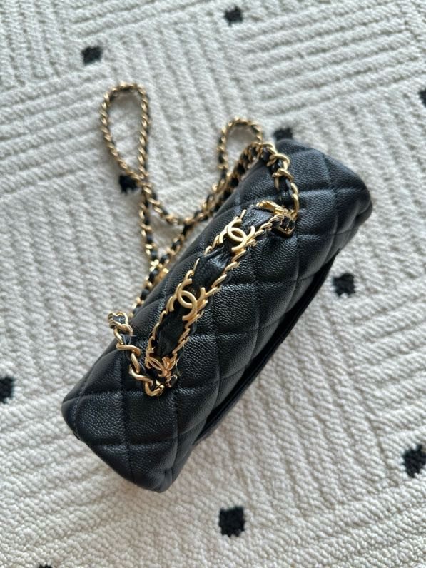 Сумка кожаная Chanel AS5701 20 см фото 6