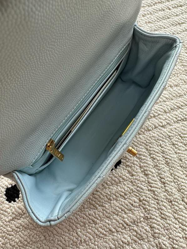 Сумка кожаная Chanel AS5701 20 см фото 8