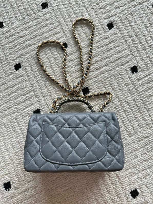 Сумка кожаная Chanel AS5701 20 см фото 8