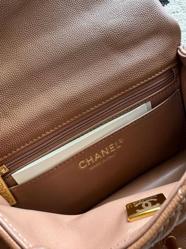 Сумка кожаная Chanel AS5701 20 см фото 8