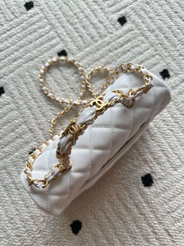 Сумка кожаная Chanel AS5701 20 см фото 8