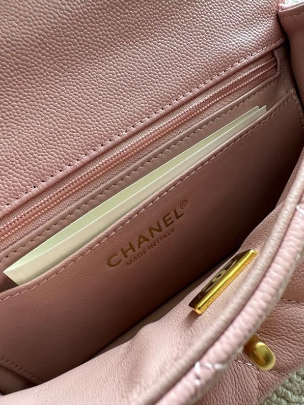 Сумка кожаная Chanel AS5701 20 см фото 9