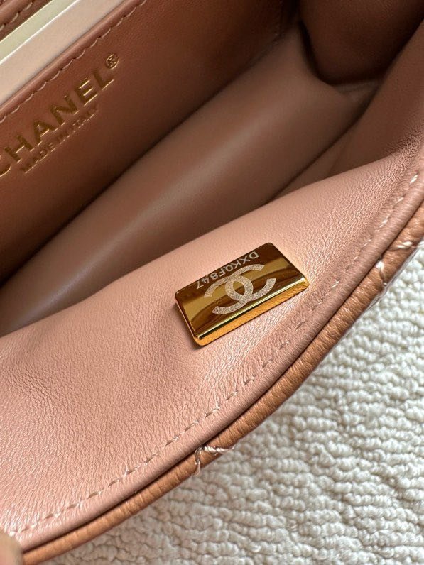 Сумка кожаная Chanel AS5701 20 см фото 9