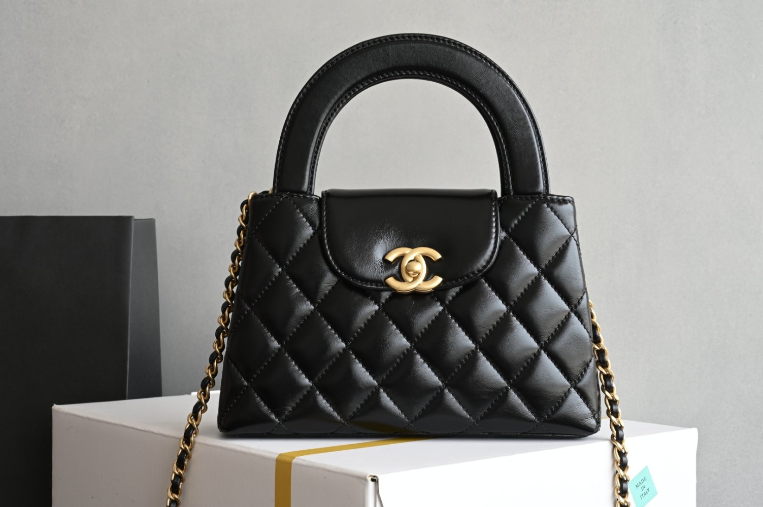 Сумка шкіряна Chanel Kelly 24C 19 см