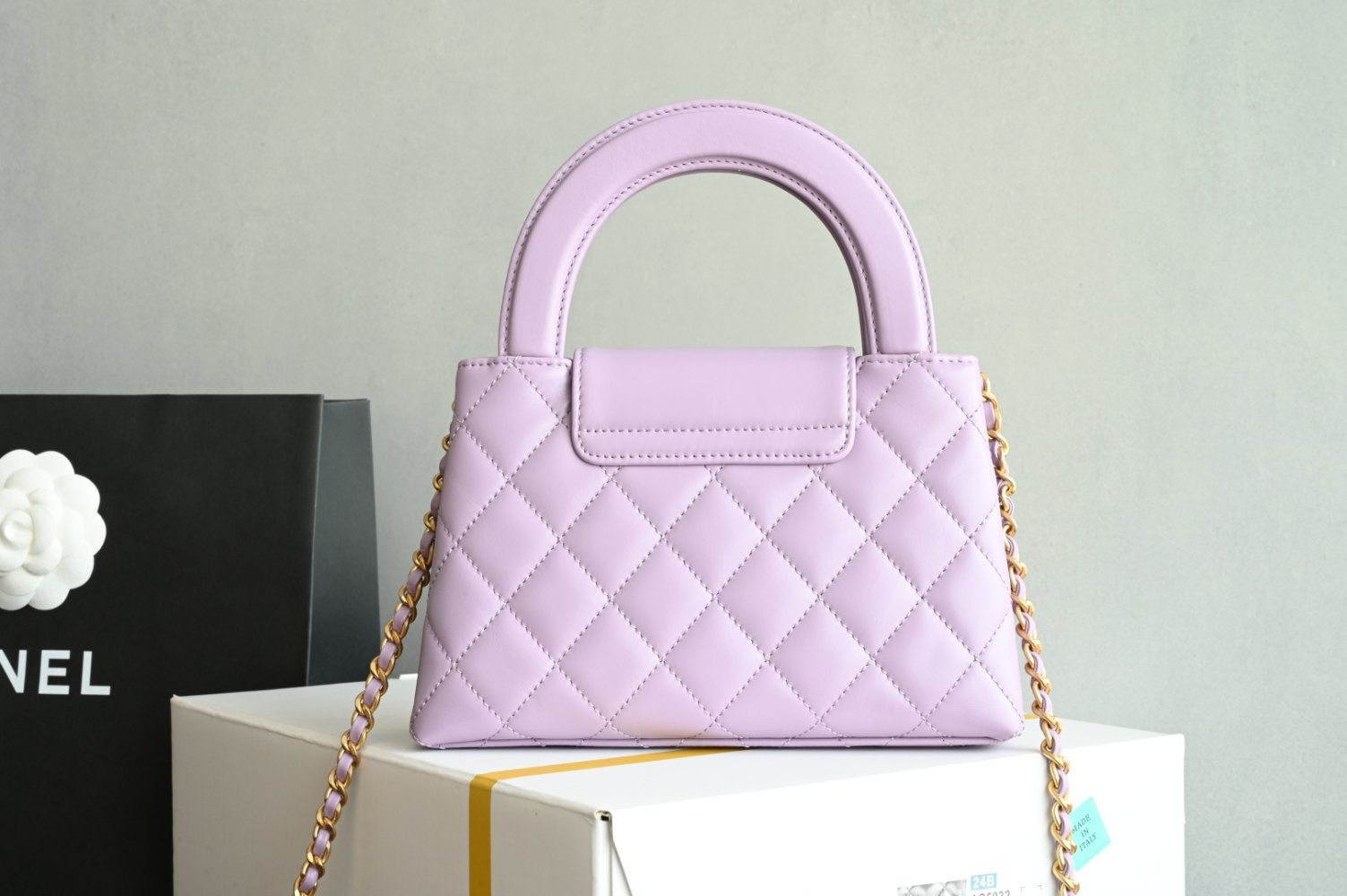 Сумка шкіряна Chanel Kelly 24P 19 см фото 2