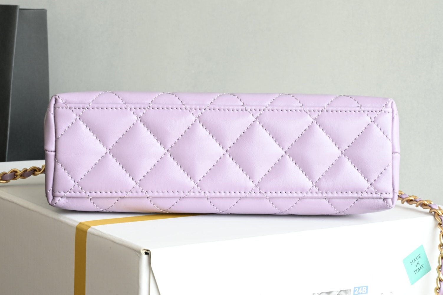 Сумка шкіряна Chanel Kelly 24P 19 см фото 3