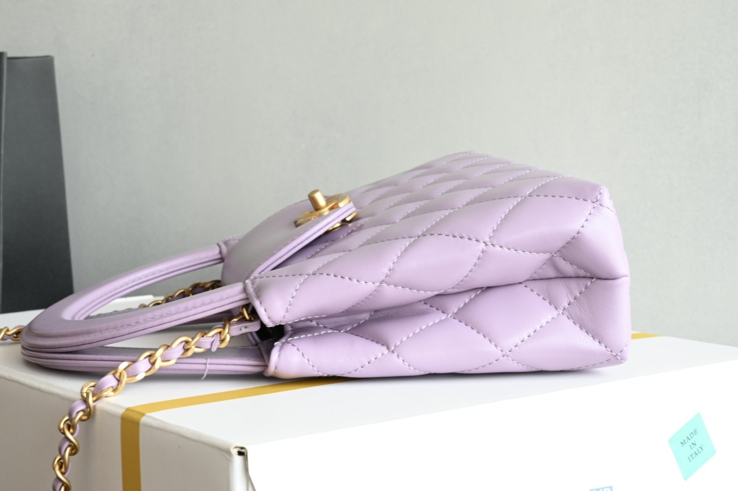 Сумка шкіряна Chanel Kelly 24P 19 см фото 4