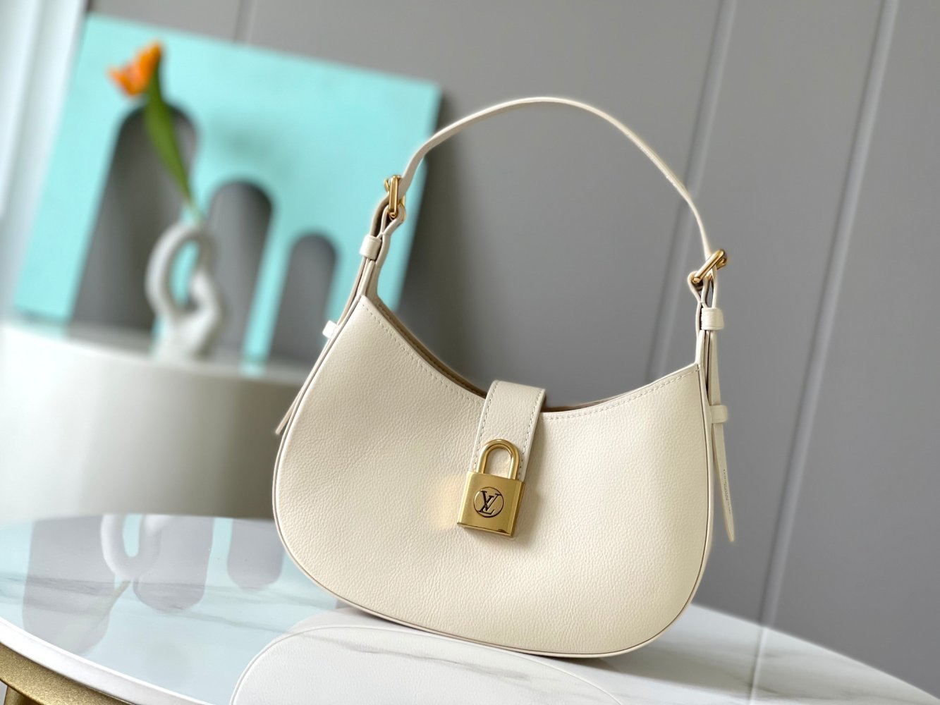 Сумка шкіряна через плече 26 см