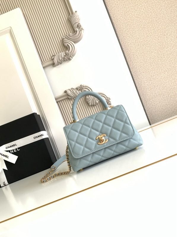 Сумка шкіряна Coco Handle 19 см