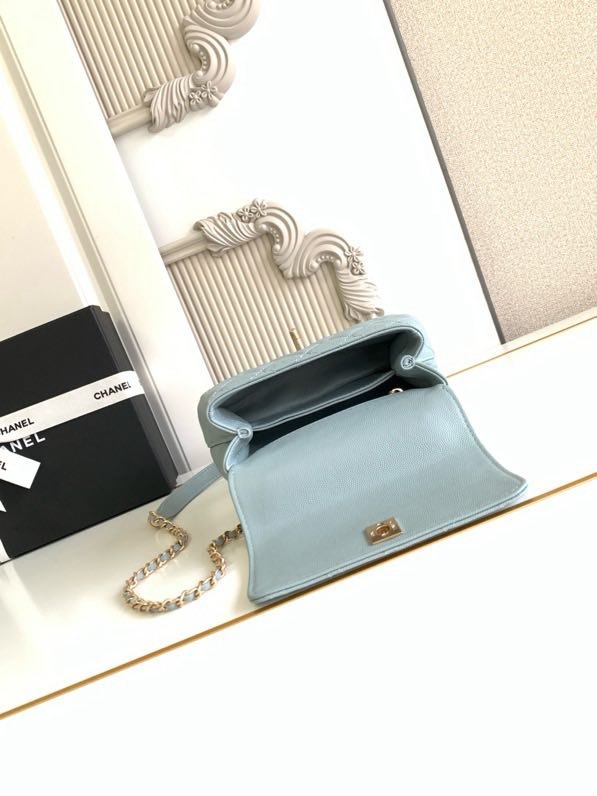 Сумка шкіряна Coco Handle 19 см фото 4