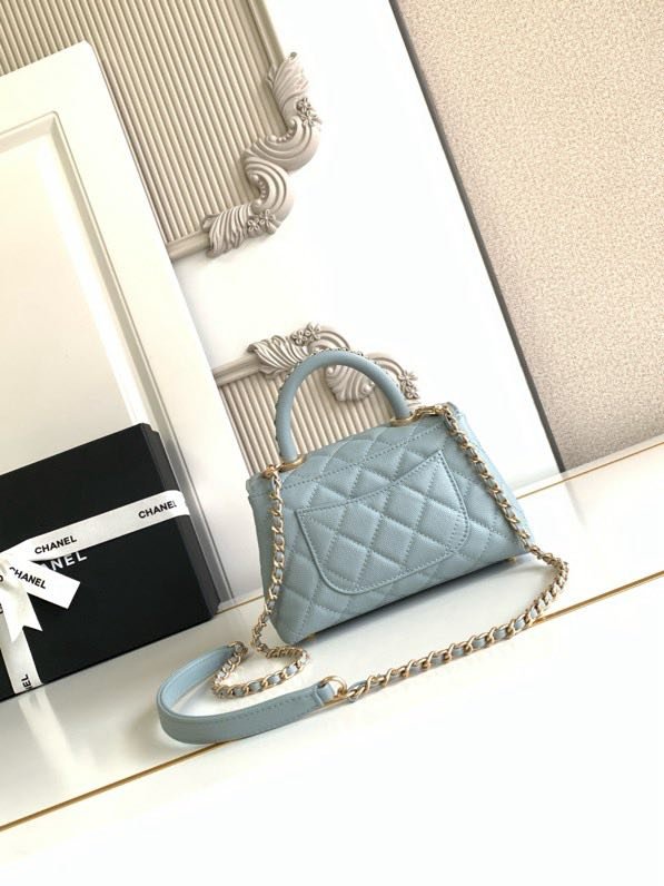 Сумка шкіряна Coco Handle 19 см фото 7