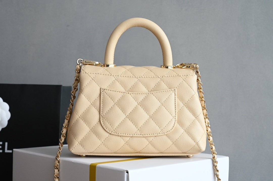 Сумка кожаная Coco Handle Chanel 24K фото 2