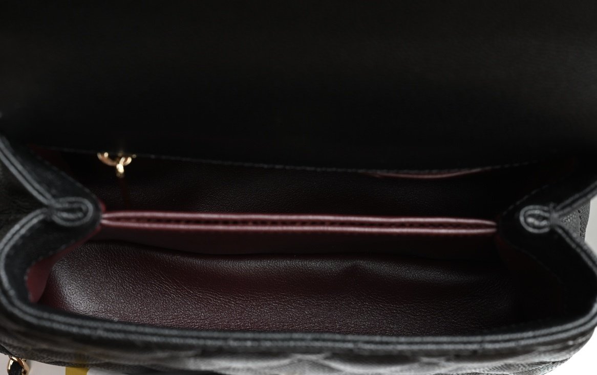 Сумка кожаная Coco Handle Chanel 24K фото 9