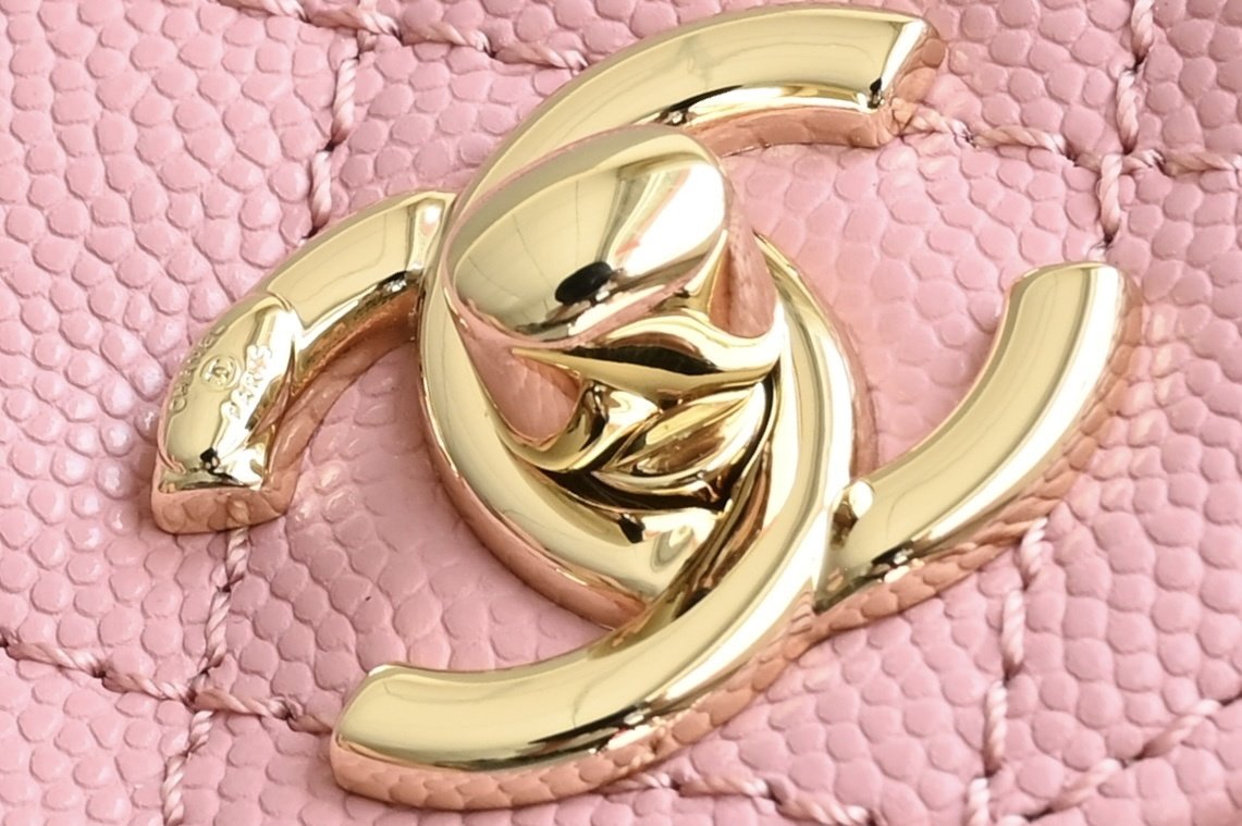 Сумка кожаная Coco Handle Mini Chanel 24K 19 см фото 6