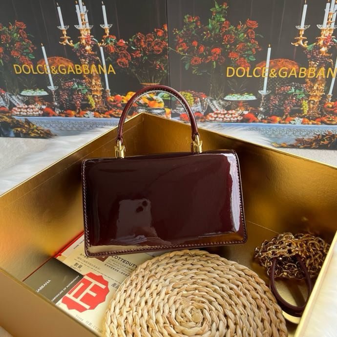 Сумка кожаная DG Girls 18 см фото 2