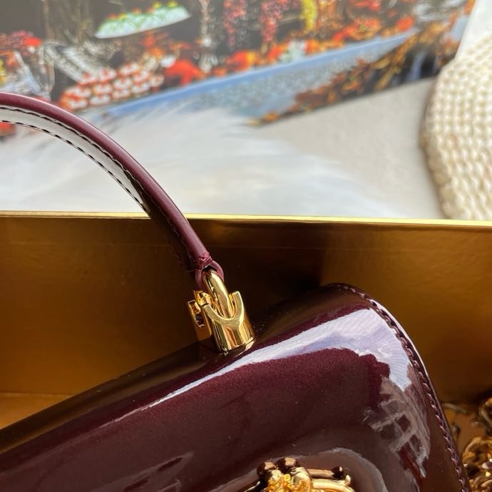 Сумка кожаная DG Girls 18 см фото 3