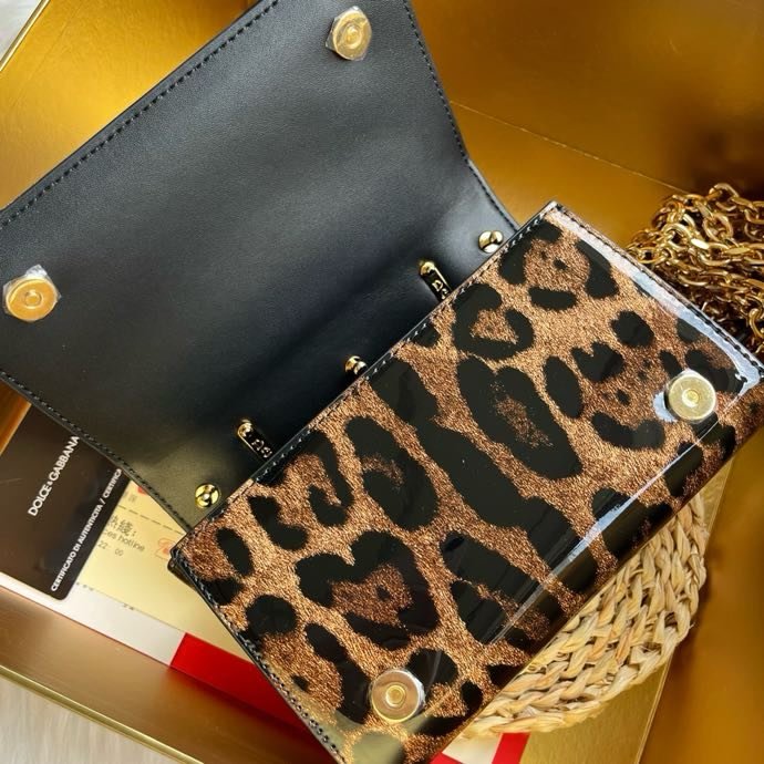 Сумка кожаная DG Girls 18 см фото 5