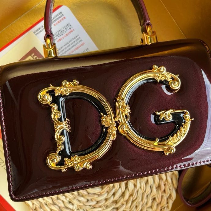 Сумка кожаная DG Girls 18 см фото 6