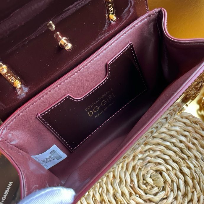 Сумка кожаная DG Girls 18 см фото 7