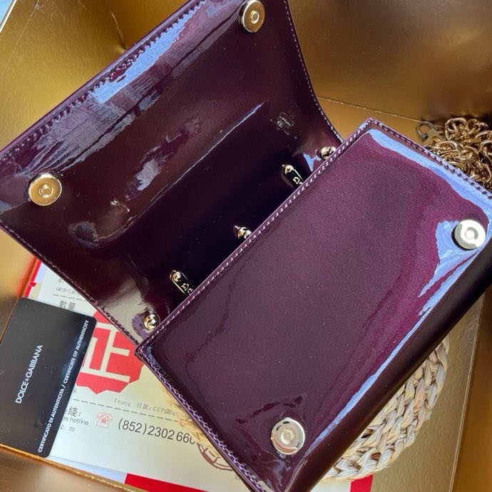 Сумка кожаная DG Girls 18 см фото 8