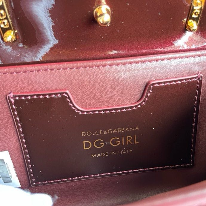 Сумка кожаная DG Girls 18 см фото 9