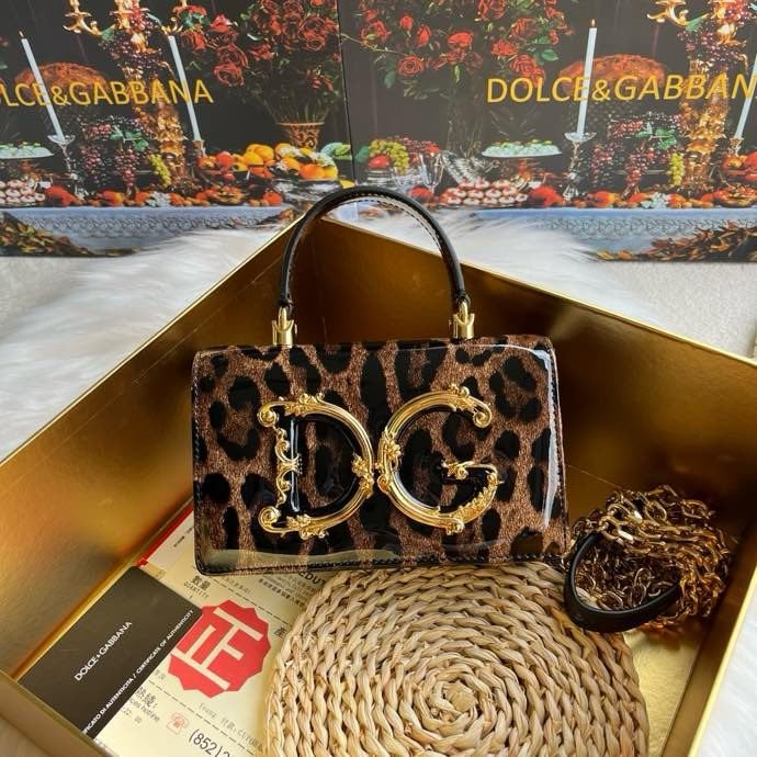 Сумка кожаная DG Girls 18 см фото 9