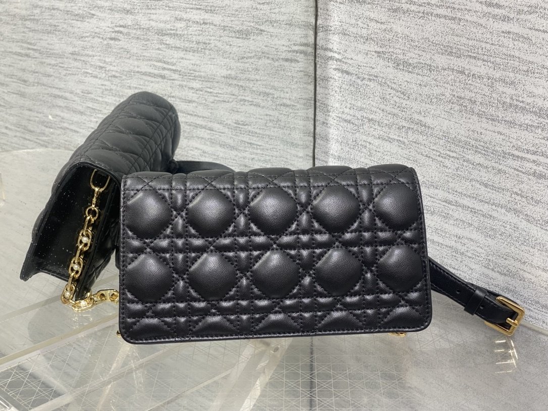 Сумка кожаная Dior Jolie 21 см фото 4