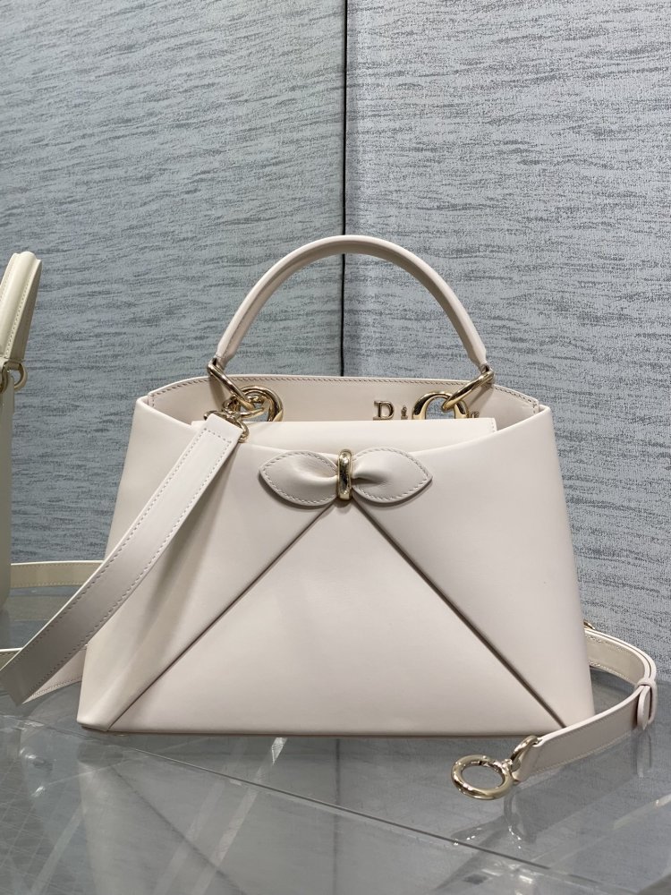 Сумка кожаная Dior Small Cigale 28 см