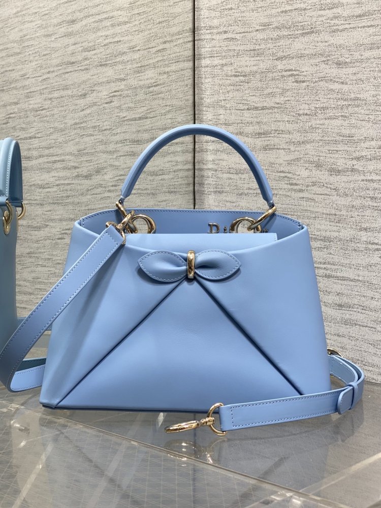 Сумка кожаная Dior Small Cigale 28 см