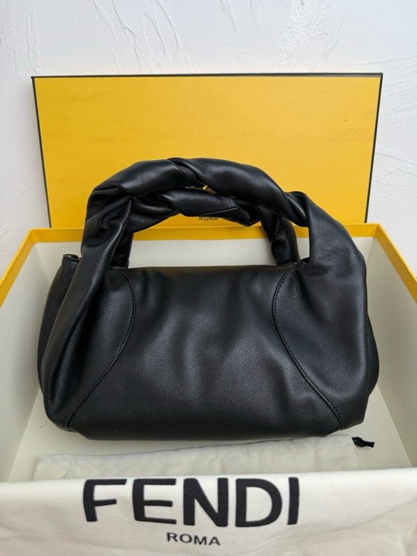 Сумка шкіряна FENDI Spy Small 32 см фото 6