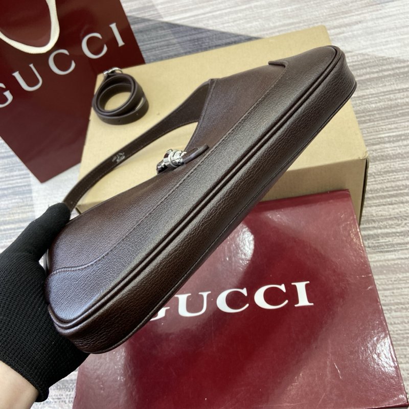 Сумка кожаная Gucci Demna 27 см фото 3
