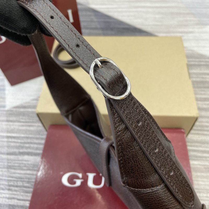 Сумка кожаная Gucci Demna 27 см фото 5