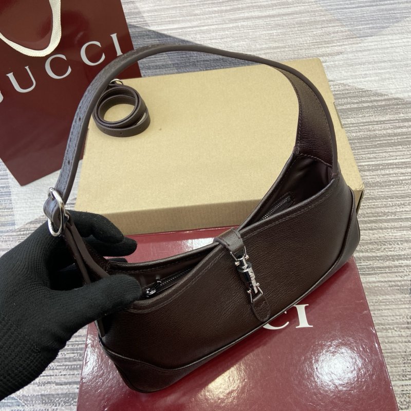 Сумка кожаная Gucci Demna 27 см фото 6