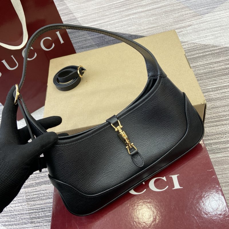 Сумка кожаная Gucci Demna 27 см фото 7