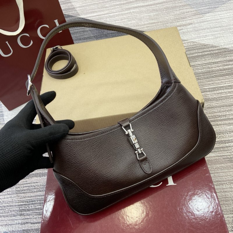 Сумка кожаная Gucci Demna 27 см фото 7