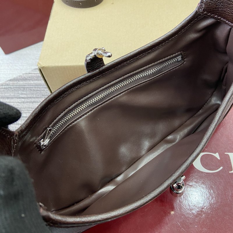 Сумка кожаная Gucci Demna 27 см фото 9