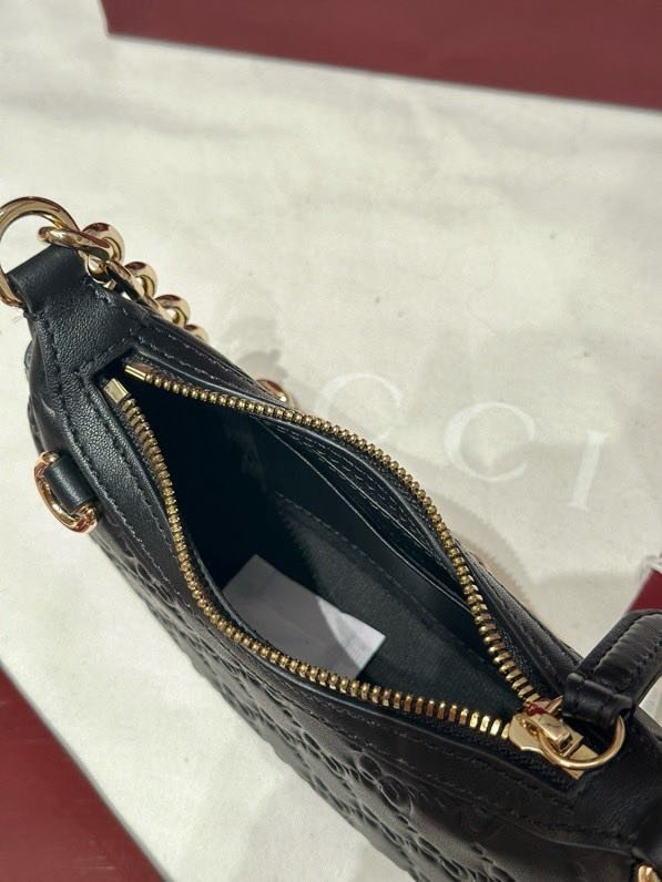 A bag leather Gucci Rosso Ancora 19 cm фото 3