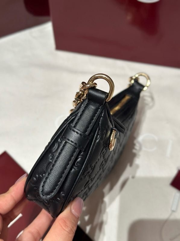 A bag leather Gucci Rosso Ancora 19 cm фото 4