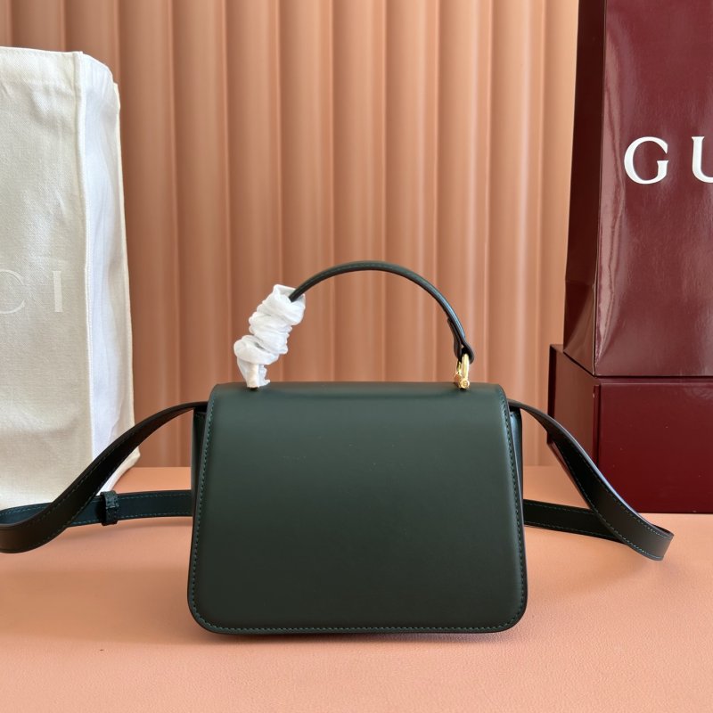 Сумка кожаная Gucci Siena 19 см фото 2